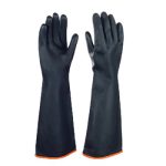 Găng chống dầu axit đen Usafety mỹ tiêu chuẩn CE dài 55cm GT615-155 NCC-TT