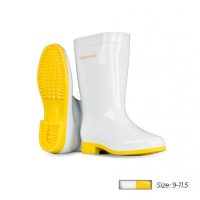 Ủng nhựa TD 287 trắng vàng UBH-17580